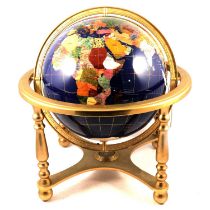 Modern "Gem Stone" table globe,