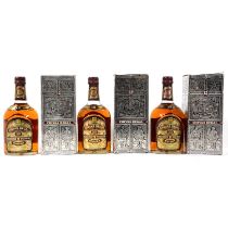 Chivas Regal, 12 year old, blended Scotch whisky - 3 bottles