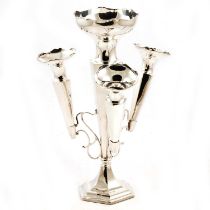 A silver epergne centre piece, Walker and Hall, Chester 1912.