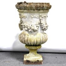 Haddonstone 'Festooned Jardiniere' garden urn