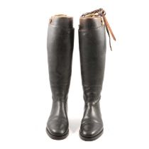 Maxwell of Dover Street London - pair of leather riding boots.