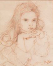 After Mucha, copy of Catherine.