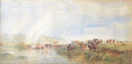 Edward Duncan, Shiplake on the Thames,