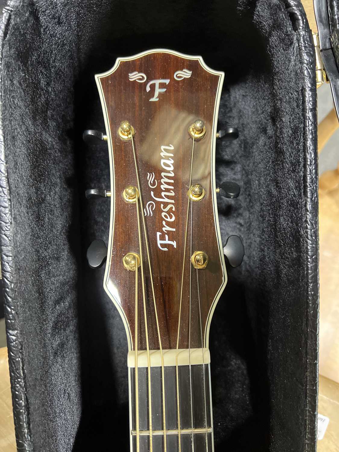 Freshman FA500GACED six string acoustic guitar, - Image 4 of 7