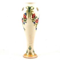William Moorcroft, 'Eighteenth Century' pattern bud vase, 1914
