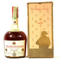 Courvoisier 3-Star cognac, late George V label, circa 1950s