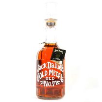 Jack Daniel's 'Old No 7' brand Tennessee Whiskey, 1904 Gold Medal Replica Bottle