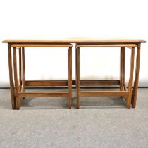 Nest of three G-Plan 'Astro' teak coffee tables