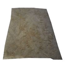 Pair of large Sheepskin rugs, and a small contemporary rug