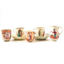 Small group of late 18th/ early 19th century English porcelain