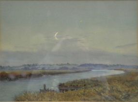 Joseph West, The Cresent Moon ver Suffolk, and The Banks of the Bure
