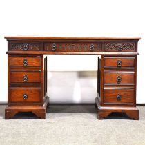 Old Charm oak desk,