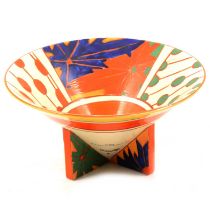 A limited edition Midwinter 'Clarice Cliff - The Bizarre Collection' conical bowl