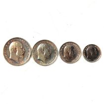 A Maundy Money 1903 set of four coins.
