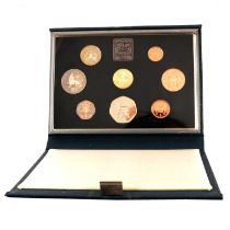 One box of proof coin collections, Coinage of Great Britain & NI, and some uncirculated sets.