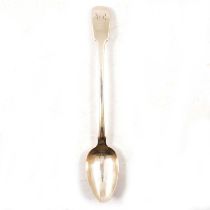 A Georgian provincial silver basting spoon, Robert Cattle and James Barber, York 1810.