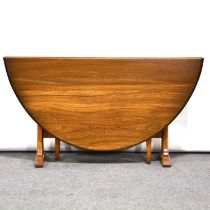 Ercol elm dropleaf table,