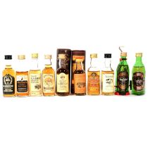 Collection of twenty eight assorted single Highland malt whisky miniatures