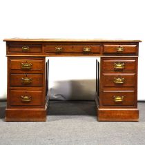 Victorian mahogany desk,