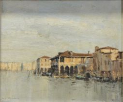 § Ian Houston, Fishmarket on the Grand Canal - Venice.