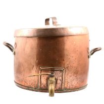 Large Copper urn with Tap