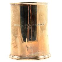 Glass-bottomed silver tankard, Edward Barnard & Sons Ltd, London 1931