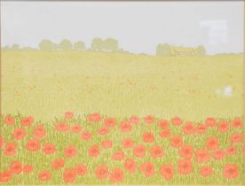 After Hunt, Poppies and Cow Parsley.