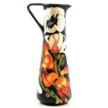 Emma Bossons for Moorcroft Pottery, a 'Miss Alice' pattern ewer