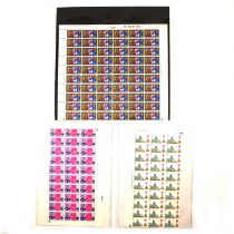 GB Stamps: Sheets and part sheets, decimal issues.