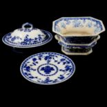 SMall collection of Minton blue and white ware