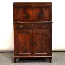 Mappin & Webb mahogany drinks cabinet,