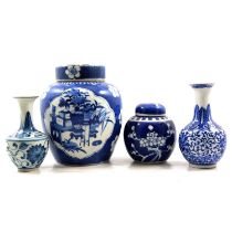 Collection of Chinese and other Asian blue and white wares