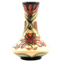 Rachel Bishop for Moorcroft Pottery, a 'Florian Dream' pattern vase