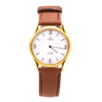 Omega - a gentleman's De Ville Quartz wristwatch.