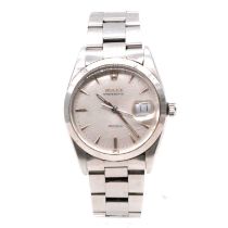 Rolex - a gentleman's Oysterdate Precision stainless steel automatic wristwatch.