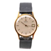 Omega - a gentleman's 9 carat gold automatic presentation wristwatch.