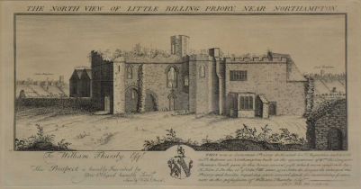 After Samuel & Nathaniel Buck, The North View of Little Billing Priory near Northampton, and others