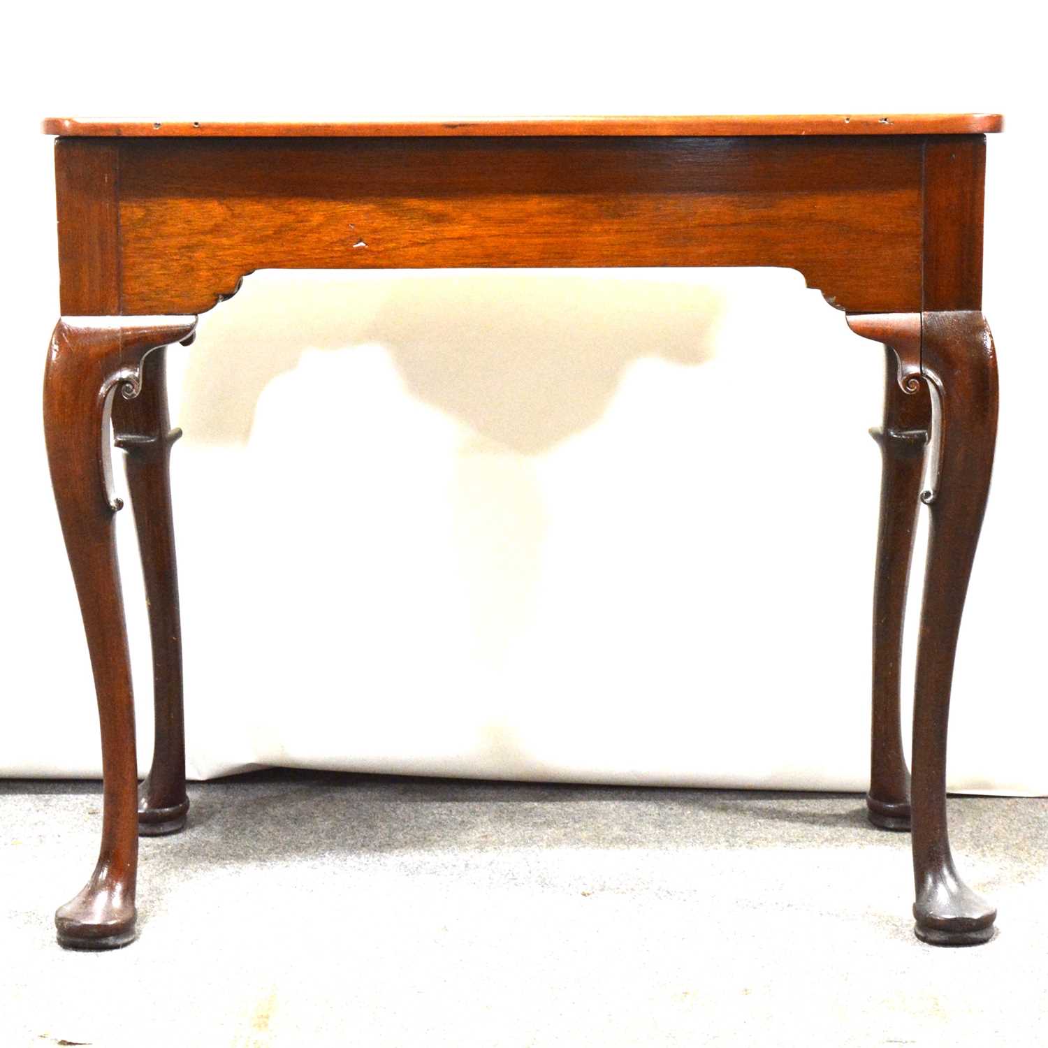 Mahogany hall table