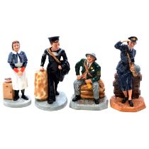 Four Royal Doulton military related figures,