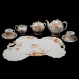 Haviland Limoges porcelain coffee cabaret set