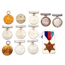 Medals; WWI & WWII,