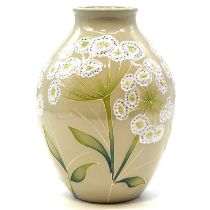 Nicola Slaney for Moorcroft, a trial vase in the Cowslip design.