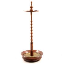 Walnut Dutch pipe stand