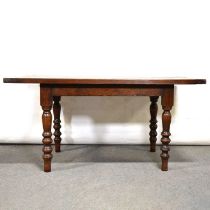 Haselbech oak dining table,