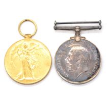 Medals: World War I pair,