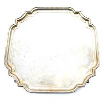 Silver salver, Barker Ellis Silver Co, Birmingham 1968.