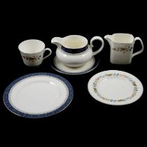 Two Royal Doulton part dinner and tea services
