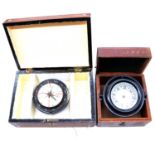 Two nautical compass,