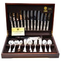 Canteen of silver plated Cutlery,