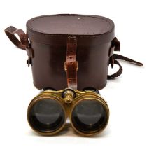 Pair of WWII brass pilots(?) binoculars,